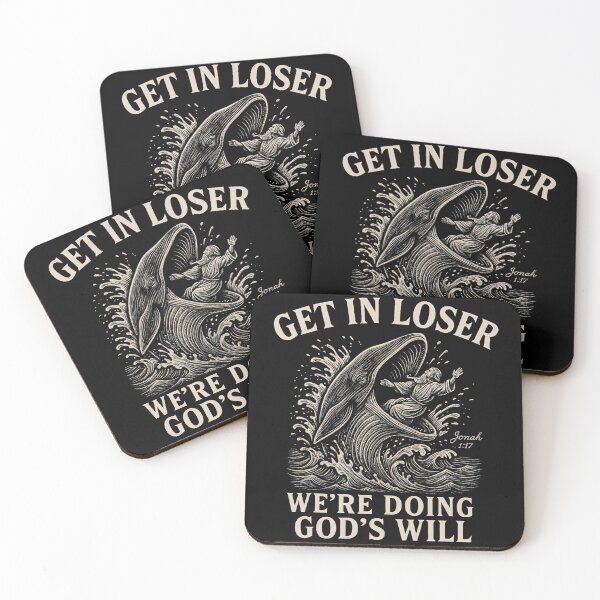 Item preview, Get in Loser We're Doing God's Will - Jonah And The Whale designed and sold by ZBIFBOUETLA.
