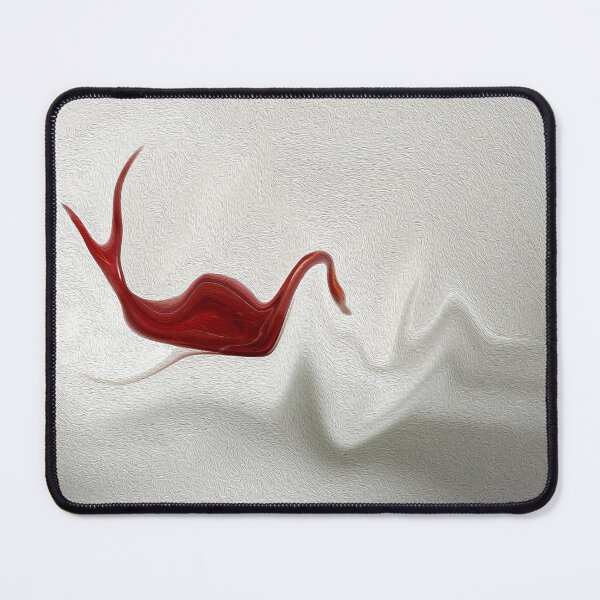 Item preview, PAINTED RED SWAN IN TURBULENT WATERS designed and sold by SKIP WILLITS FINE ART.