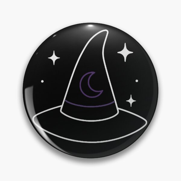 Item preview, Mystic Witch Hat - Minimalist Gothic Moon Art designed and sold by AUDIO KULT.