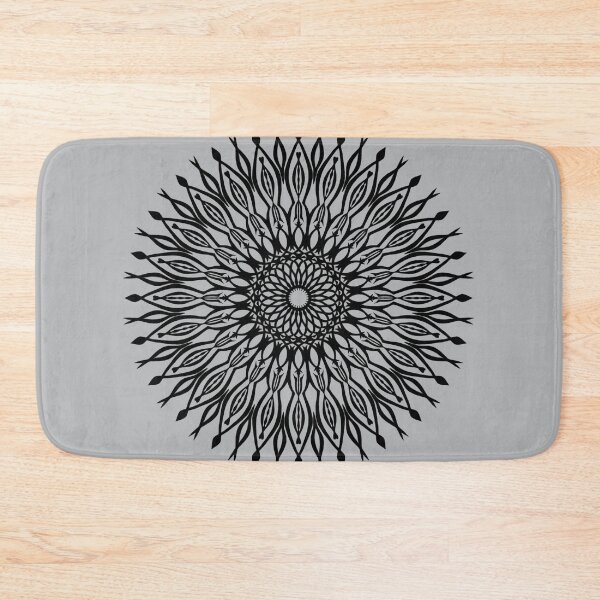 Item preview, Black and white mandala  designed and sold by Poplartree.