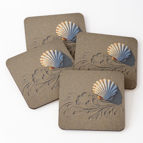 Item preview, Artistic Shell and Flourish Carving in Deep Sand designed and sold by chase-thewave.