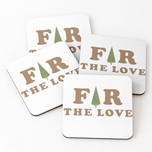 Item preview, Fir the Love Brown and Green Tree  designed and sold by TheBohemianLark.