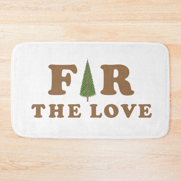 Item preview, Fir the Love Brown and Green Tree  designed and sold by TheBohemianLark.