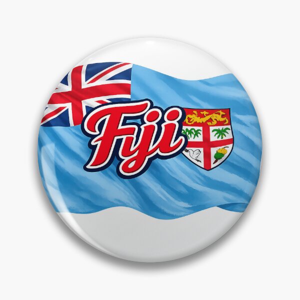 Item preview, Fiji Waving Flag Design – Fijian Pride Patriotic Country Graphic designed and sold by GarnerSupplyCo.