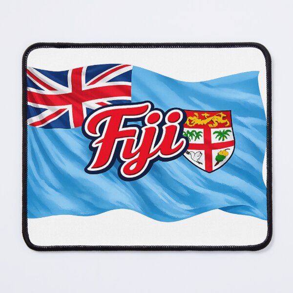 Item preview, Fiji Waving Flag Design – Fijian Pride Patriotic Country Graphic designed and sold by GarnerSupplyCo.