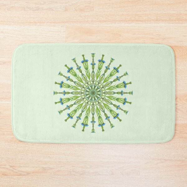 Item preview, Cornflower mandala designed and sold by Poplartree.