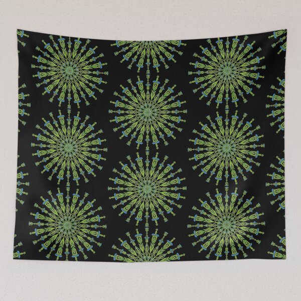 Item preview, Cornflower mandala designed and sold by Poplartree.