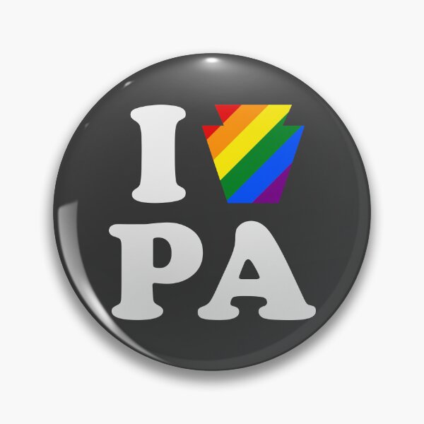 Item preview, I love PA LGBT (but it's a keystone symbol) designed and sold by aerrapc.