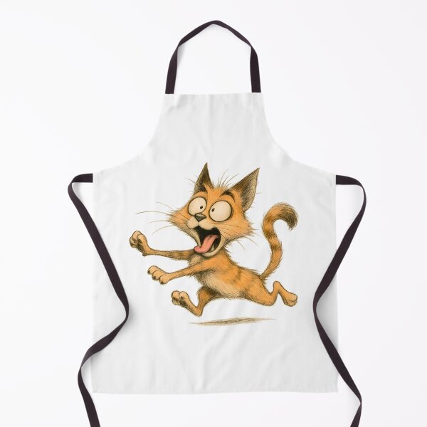 Item preview, Panicked Expressive Cat Running designed and sold by Yomere.