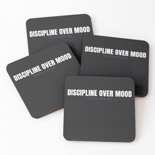 Item preview, Discipline Over Mood Motivational Shirt – Focus Mindset Quote Apparel for Goal Driven Achievers designed and sold by MillionaireGenZ ⭐⭐⭐⭐⭐ (5.0).