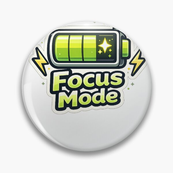 Item preview, Focus Mode Productivity Icon designed and sold by amazsticker.