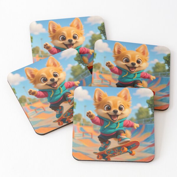 Item preview, Skater Pomchi designed and sold by Sillytoe.