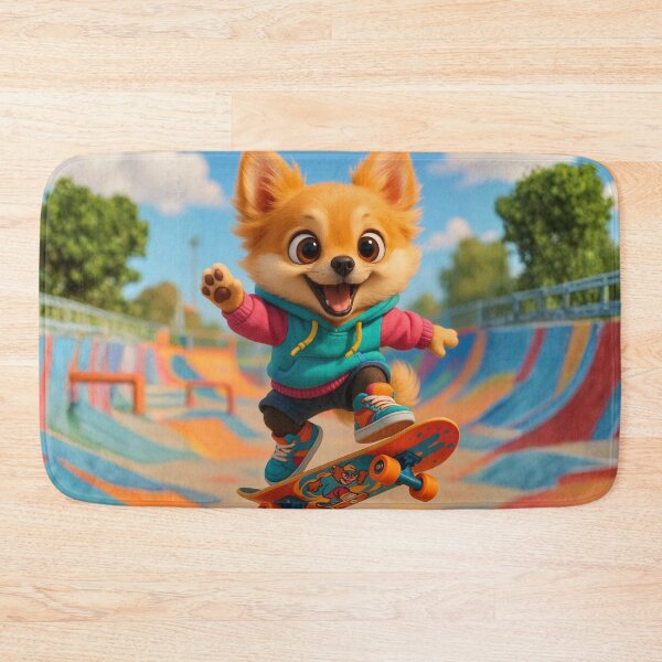 Item preview, Skater Pomchi designed and sold by Sillytoe.