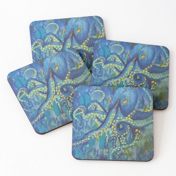 Item preview, Pulpo azul paseando designed and sold by Garry Greenwood.