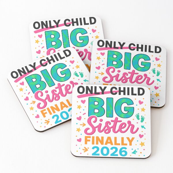 Item preview, Only Child Big Sister Finally 2026 designed and sold by ZBIFBOUETLA.
