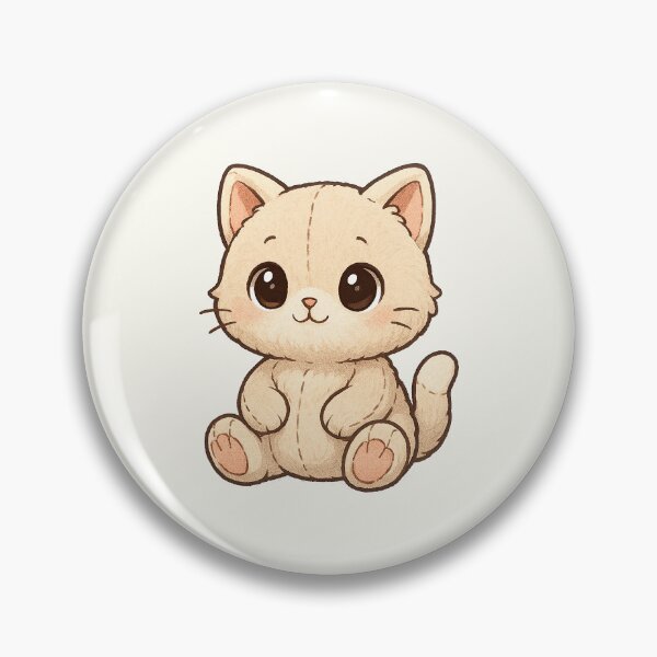 Item preview, Cute Plush Cat designed and sold by HoopeStylee.