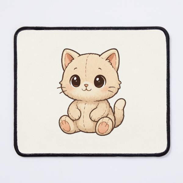Item preview, Cute Plush Cat designed and sold by HoopeStylee.