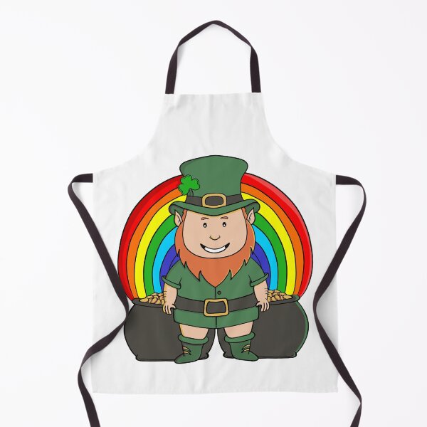 Item preview, Lucky Leprechaun with Rainbow Pot of Gold designed and sold by shopdiego.