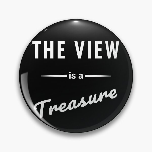 Item preview, The View is a Treasure – Vanlife saying designed and sold by SouthVibeDesign.
