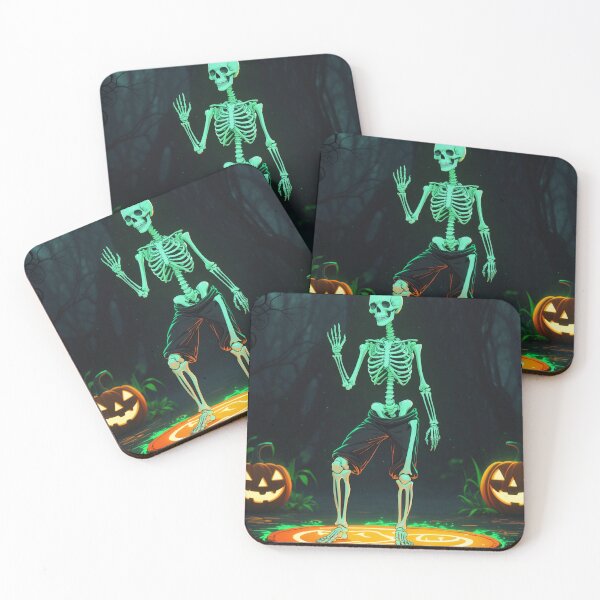 Item preview, Neon Skeleton Halloween Shirt – Glowing Gothic Aesthetic Art for Spooky Season and Horror Lovers | Premium HD design designed and sold by MillionaireGenZ ⭐⭐⭐⭐⭐ (5.0).