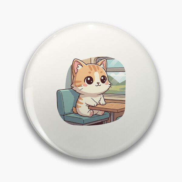 Item preview, Traveling Cat Train designed and sold by HoopeStylee.