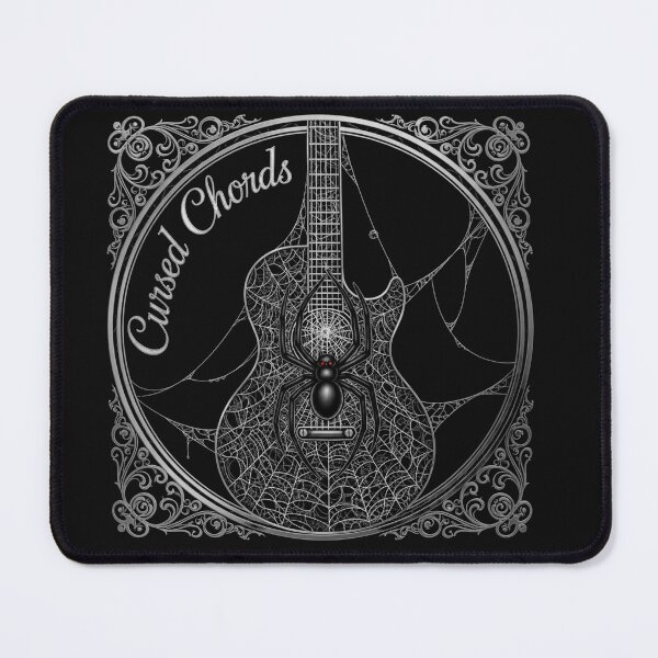Item preview, Cursed Chords – Gothic Spider Guitar Design designed and sold by CrimsonChords.