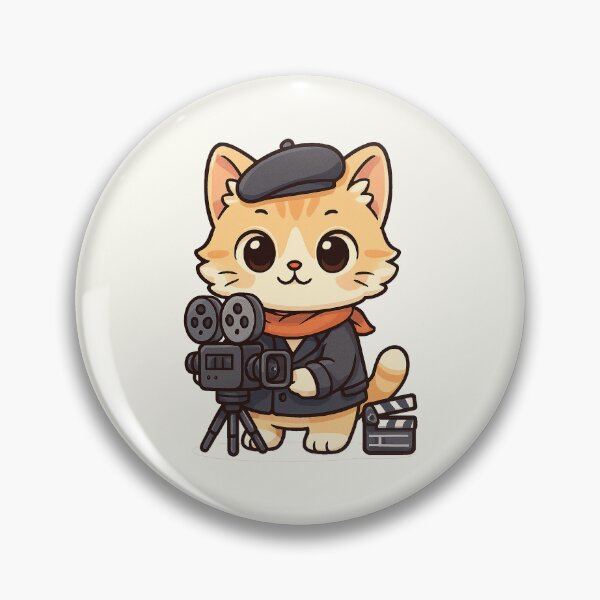 Item preview, Filmmaker Cat Director designed and sold by HoopeStylee.
