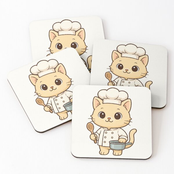 Item preview, Chef Cat Cooking designed and sold by HoopeStylee.