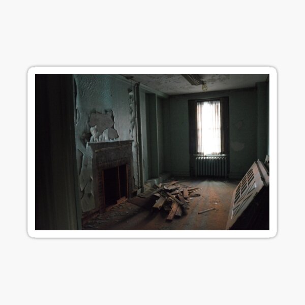 Abandoned Sticker