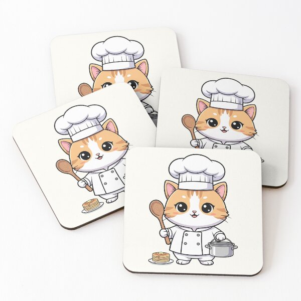 Item preview, Cute Chef Cat designed and sold by HoopeStylee.