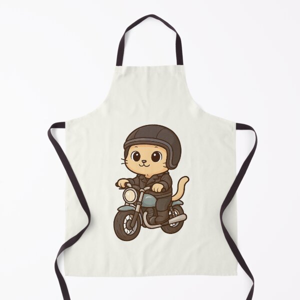 Item preview, Cute Biker Cat designed and sold by HoopeStylee.