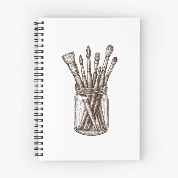 Item preview,  Modern Trendy colourful paint brushes in a jar designed and sold by SOUFIANE1991.