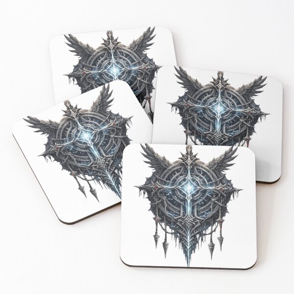 Item preview, Frozen Nordic Sigil – Dark Viking Emblem designed and sold by HejStudio.