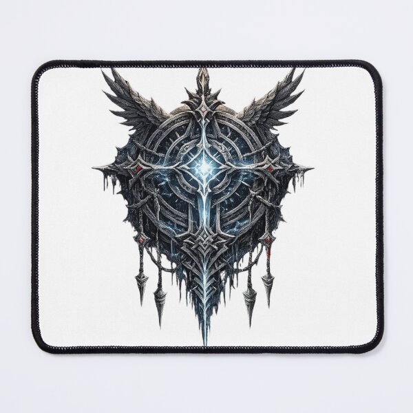 Item preview, Frozen Nordic Sigil – Dark Viking Emblem designed and sold by HejStudio.