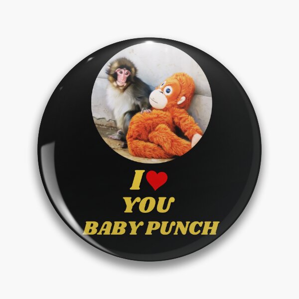 Item preview, Baby Punch the Monkey Painted Effect T-Shirt and Sticker designed and sold by DiverseDazzle.