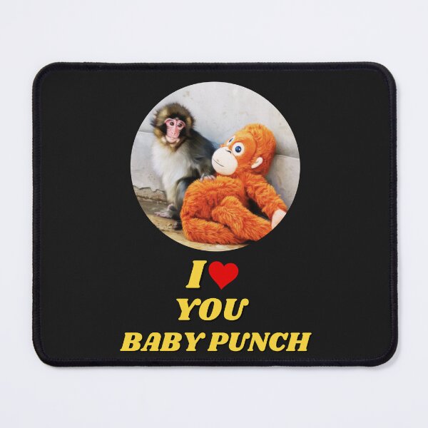 Item preview, Baby Punch the Monkey Painted Effect T-Shirt and Sticker designed and sold by DiverseDazzle.