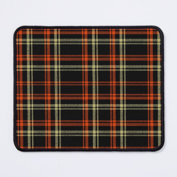 Item preview, Anaheim Ducks plaid tartan designed and sold by Broken Antler Designs .