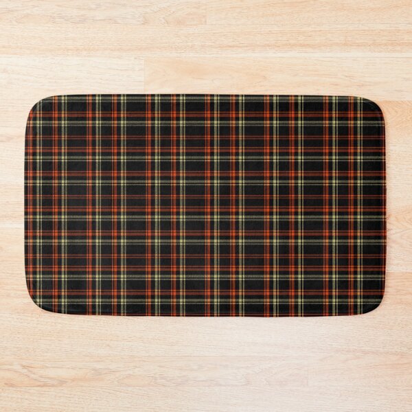 Item preview, Anaheim Ducks plaid tartan  designed and sold by Broken Antler Designs .