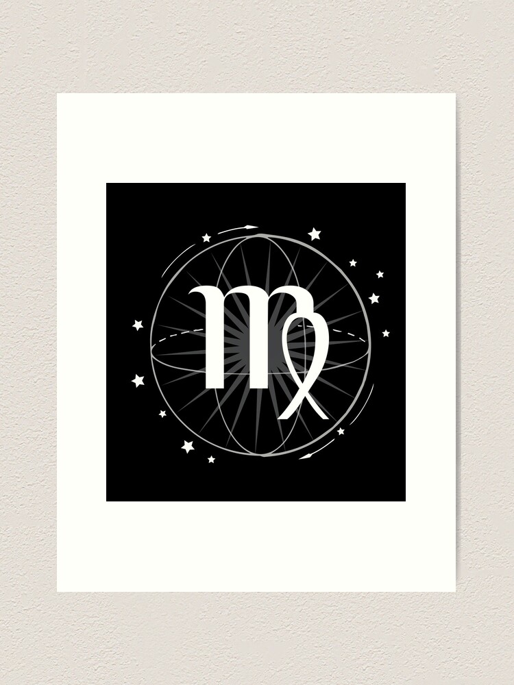 Alternate view of Virgo Art Print