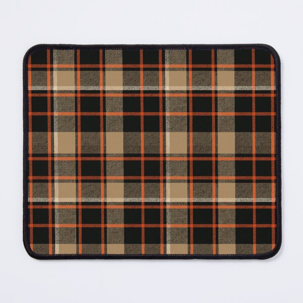 Item preview, Anaheim Ducks plaid tartan designed and sold by Broken Antler Designs .