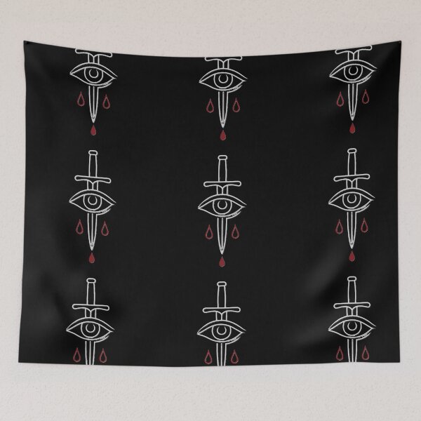 Item preview, Gothic Dagger & Weeping Eye - Minimalist Dark Art designed and sold by AUDIO KULT.