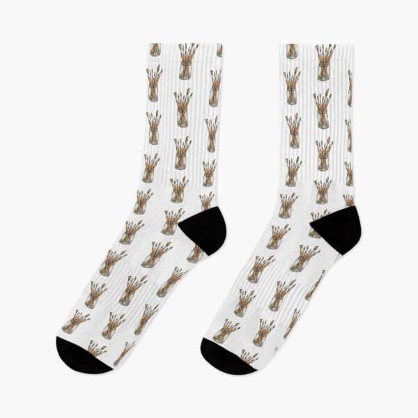 Item preview, Modern Trendy colourful paint brushes in a jar designed and sold by SOUFIANE1991.