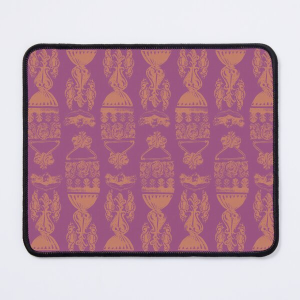 Item preview, Antique Furniture Decorations Stripe Rose Gold on Mauve designed and sold by Digitalmyth's Designs.