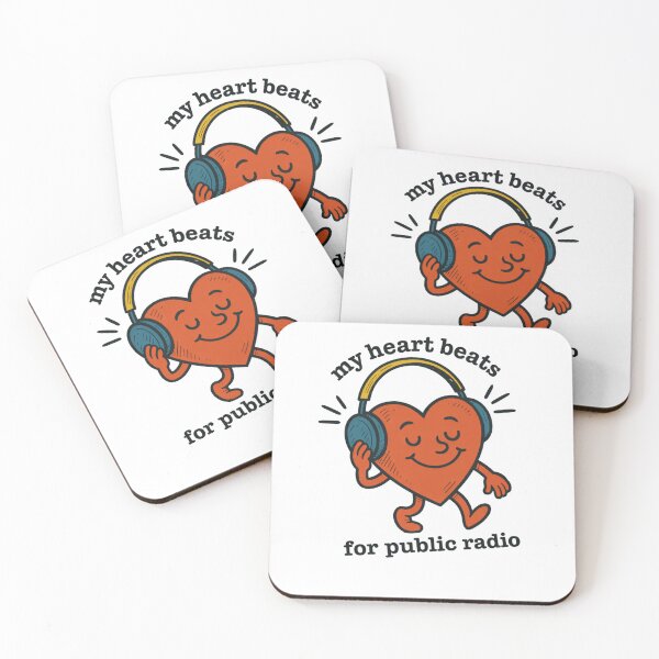 Item preview, My Heart Beats For Public Radio designed and sold by krystalRomanart.