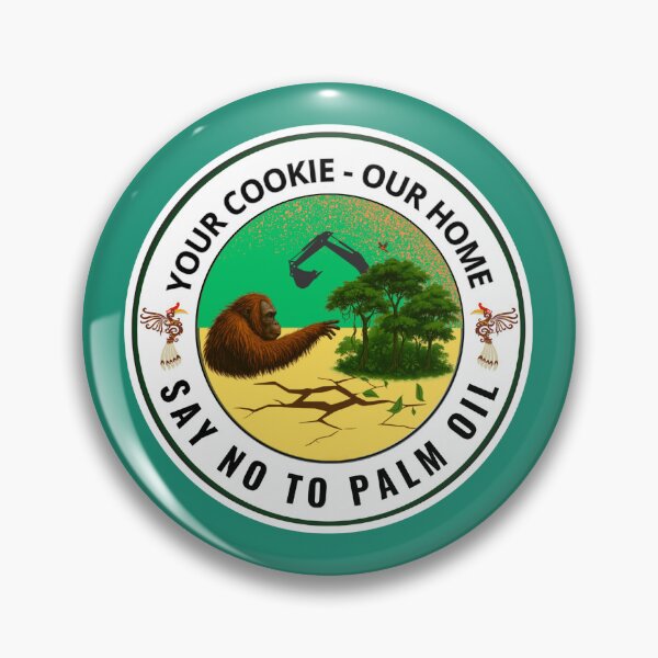 Item preview, Say No to Palm Oil – Orangutan Habitat Under Attack designed and sold by Pawethic Prints Studio.