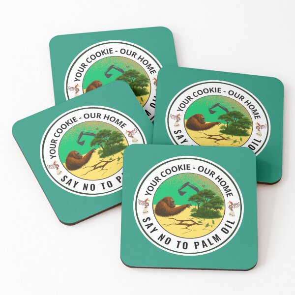 Item preview, Say No to Palm Oil – Orangutan Habitat Under Attack designed and sold by Pawethic Prints Studio.