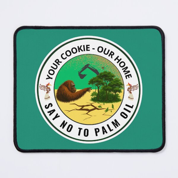 Item preview, Say No to Palm Oil – Orangutan Habitat Under Attack designed and sold by Pawethic Prints Studio.