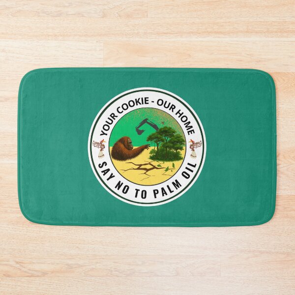 Item preview, Say No to Palm Oil – Orangutan Habitat Under Attack designed and sold by Pawethic Prints Studio.