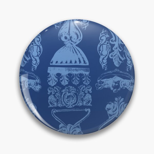 Item preview, Antique Furniture Decorations Stripe Blue designed and sold by Digitalmyth's Designs.