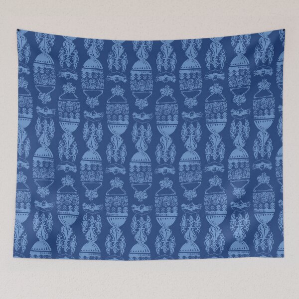 Item preview, Antique Furniture Decorations Stripe Blue designed and sold by Digitalmyth's Designs.